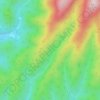 Carte topographique урочище Саркисово, altitude, relief