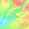 Carte topographique Masandāwāla, altitude, relief