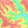 Carte topographique Nettleden, altitude, relief