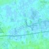 Carte topographique Groenendijk, altitude, relief