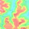 Carte topographique Lagarde-Fimarcon, altitude, relief