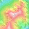 Carte topographique Tumbling NE5, altitude, relief