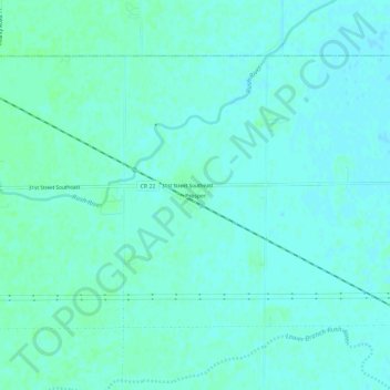 Carte topographique Prosper, altitude, relief