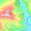Carte topographique Waret, altitude, relief