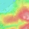 Carte topographique Річка Дніпро, altitude, relief