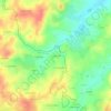 Carte topographique Puy-Charrier, altitude, relief