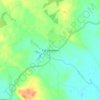 Carte topographique Carlanstown, altitude, relief
