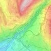 Carte topographique Fenil, altitude, relief