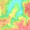 Carte topographique Чиркино, altitude, relief