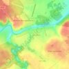 Carte topographique Малая Володарка, altitude, relief