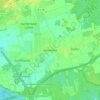 Carte topographique Kirchhorst, altitude, relief