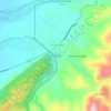 Carte topographique Dos Bocas, altitude, relief