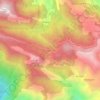 Carte topographique Haathi Paon, altitude, relief