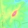 Carte topographique Parsons Mountain, altitude, relief