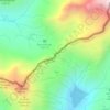 Carte topographique Bocchetta d'Arbola, altitude, relief