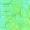 Carte topographique Visdonk, altitude, relief