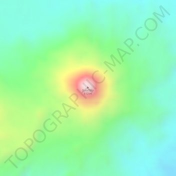 Carte topographique Borele Ale, altitude, relief