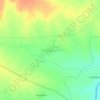 Carte topographique Talwat Borgaon, altitude, relief