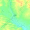 Carte topographique Ayorou, altitude, relief