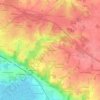 Carte topographique La Graindorgeais, altitude, relief
