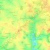 Carte topographique Sainte-Marie, altitude, relief