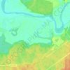 Carte topographique Чуницы, altitude, relief