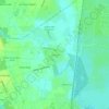 Carte topographique Longleaf, altitude, relief