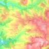 Carte topographique Les Tournelles, altitude, relief
