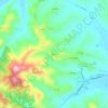 Carte topographique Rosingo, altitude, relief
