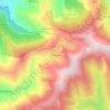 Carte topographique Parrozelos, altitude, relief