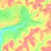 Carte topographique Griffin, altitude, relief