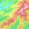 Carte topographique Holz, altitude, relief