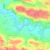 Carte topographique Le Val Giffard, altitude, relief