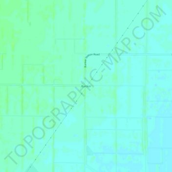 Carte topographique Bunker, altitude, relief