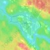 Carte topographique Мраморный каньон, altitude, relief
