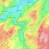 Carte topographique Greenbraehead, altitude, relief