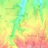 Carte topographique Ridley, altitude, relief