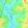 Carte topographique Gastikempanahalli, altitude, relief