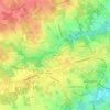 Carte topographique Lakeland, altitude, relief