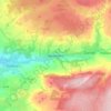 Carte topographique Newmilns, altitude, relief