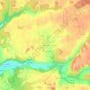 Carte topographique Saint Loup, altitude, relief