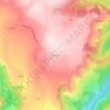 Carte topographique Recoules, altitude, relief