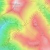 Carte topographique Бзерпинский карниз, altitude, relief