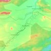 Carte topographique Paradarami, altitude, relief