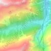Carte topographique Abfrutt, altitude, relief