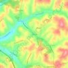 Carte topographique New Texas, altitude, relief