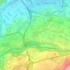 Carte topographique Bardonnex, altitude, relief