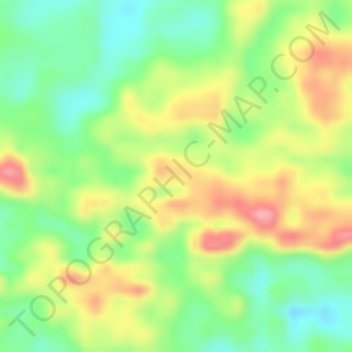 Carte topographique Raja Ampat Islands, altitude, relief