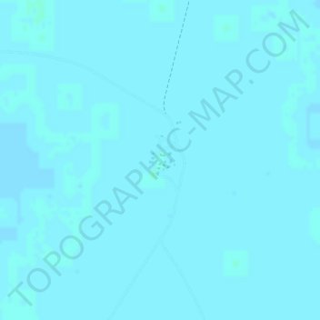 Carte topographique Barkly Downs, altitude, relief