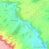 Carte topographique Château Rouge, altitude, relief